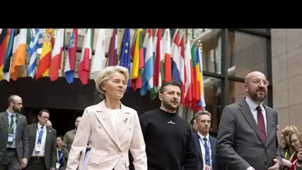 Von der Leyen à Kiev pour marquer la Journée de l'Europe