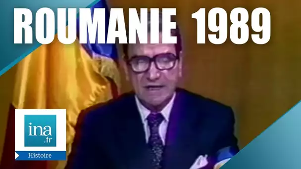 La télévision roumaine annonce l'exécution de Ceaușescu - Archive INA