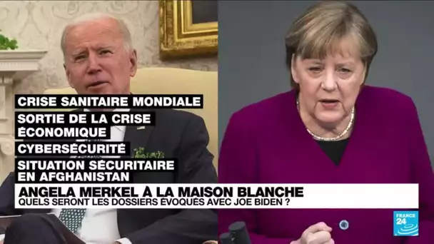 Angela Merkel reçue à la Maison Blanche, Joe Biden consolide la relation avec Berlin