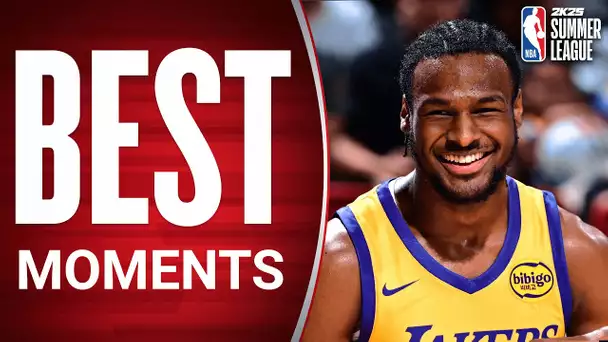 Lakers Rookie Bronny James' BEST Moments of the NBA 2K25 Summer League!