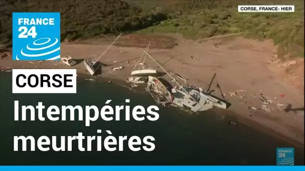 Corse : l'île endeuillée au lendemain d'intempéries meurtrières • FRANCE 24