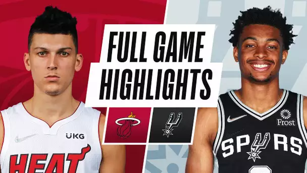 HEAT at SPURS | NBA PRESEASON FULL GAME HIGHLIGHTS | October 8, 2021