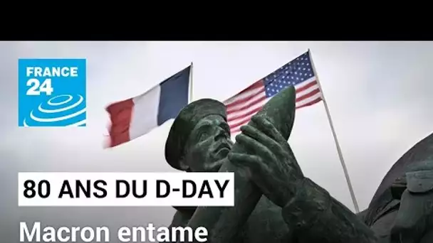 80 ans du Débarquement : Emmanuel Macron entame les commémorations, Joe Biden est arrivé en France