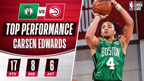 Carson Edwards FLASHES RANGE & PASSING With 17 PTS & 6 AST! 🍀