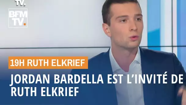 Jordan Bardella face à Ruth Elkrief - 10/09