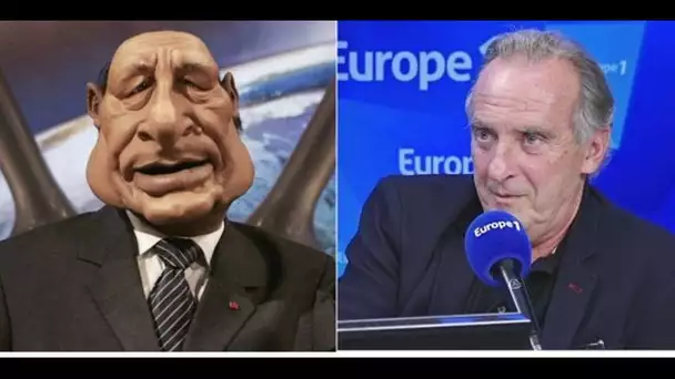 VIDÉO - Yves Lecoq, voix de Jacques Chirac aux Guignols, lui rend un dernier hommage sur Europe 1