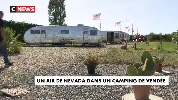 Tourisme : un air de Nevada dans un camping de Vendée