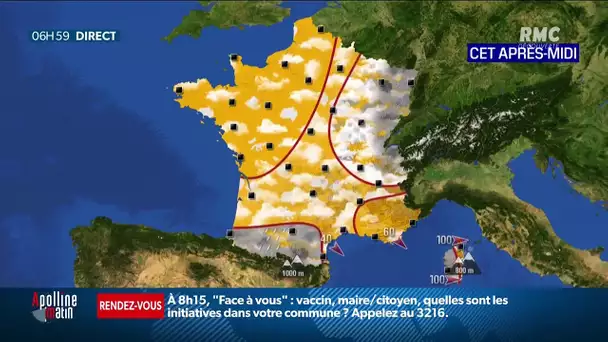 Découvrez la météo de la semaine