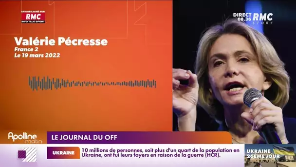 "Le journal du off" : la nouvelle boullette de Valérie Pécresse