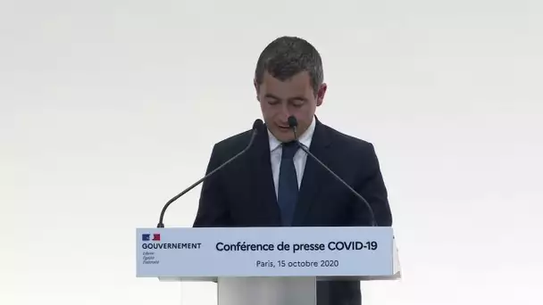 Gérald Darmanin: "Une amende de 135 euros sera mise en place en cas de violation du couvre-feu"