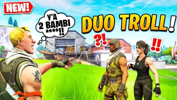 💀 Je 'Prank' ce Collégien, pour lui Pas de SKIN = 'BAMBI' ⛏ Duo Troll Fortnite Saison 7 Fr