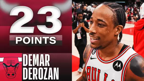 DeMar DeRozan Drops CLUTCH 23 Points In Bulls #ATTPlayIn W! | April 12, 2023