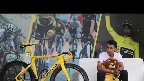 Retour en grandes pompes pour Egan Bernal en Colombie