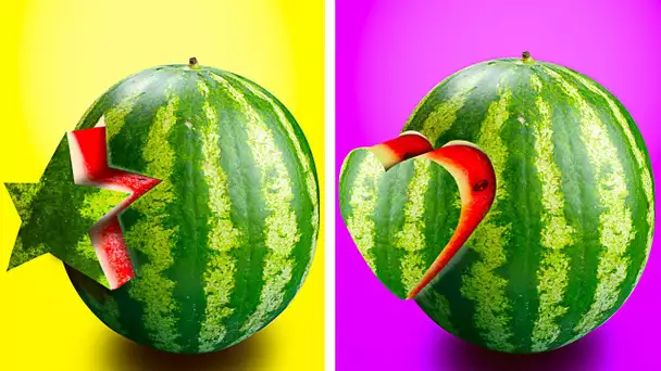 32 IDÉES DE SCULPTURE SUR FRUITS VRAIMENT ÉTONNANTES