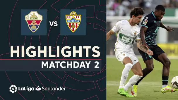 Resumen de Elche CF vs UD Almería (1-1)