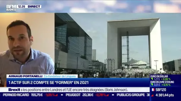 Arnaud Portanelli (Lingueo): Un actif sur deux compte se "former" en 2021