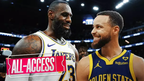 All-Access: Lakers-Warriors 2OT Thriller! 🎥🔥