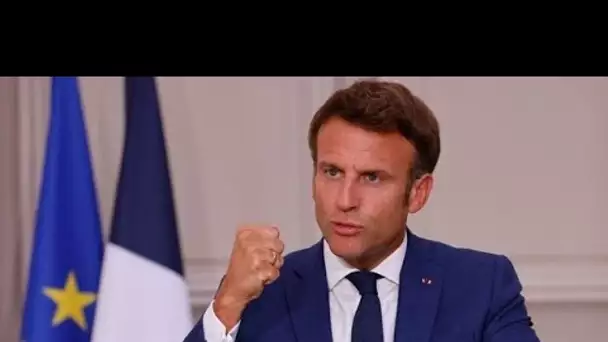 «Les absents ont toujours tort», estime Emmanuel Macron à l'ouverture du CNR