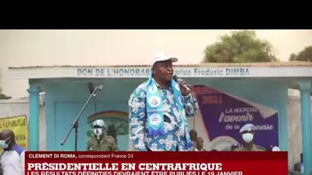 Centrafrique : la Commission électorale annonce la victoire du président Touadéra