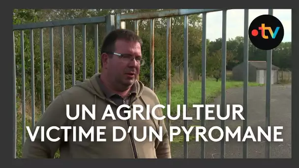 Un agriculteur en détresse 3 ans après l'incendie de son hangar