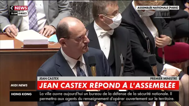 Jean Castex : «Sachez que j'ai et que j'aurai toujours un grand respect pour le parlement »