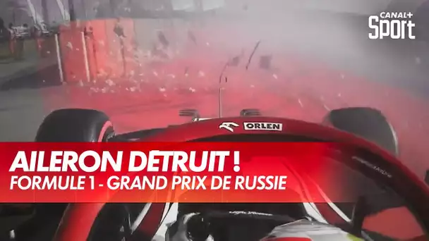 Très gros choc pour Antonio Giovinazzi - GP de Russie