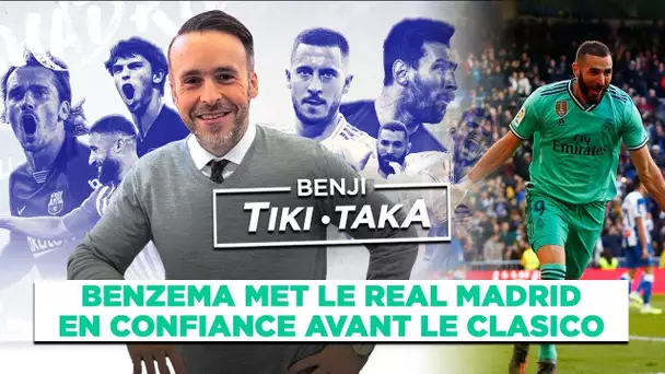 Benji Tiki-Taka : Benzema met le Real Madrid en confiance avant le Clasico