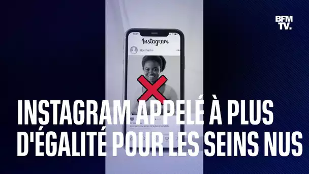 Instagram appelé à plus d'égalité pour les seins nus