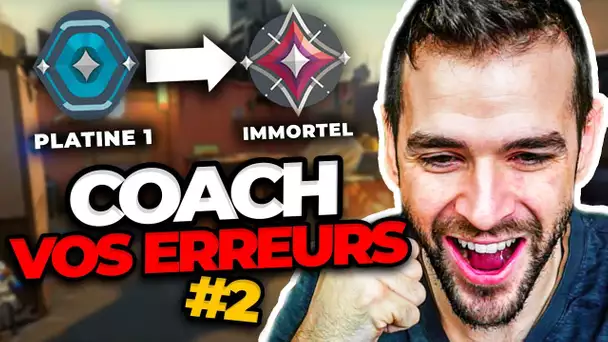 TUTO🔥 VOUS DEVEZ ARRÊTER CES ERREURS VALORANT #2 ! Niveau : Platine+