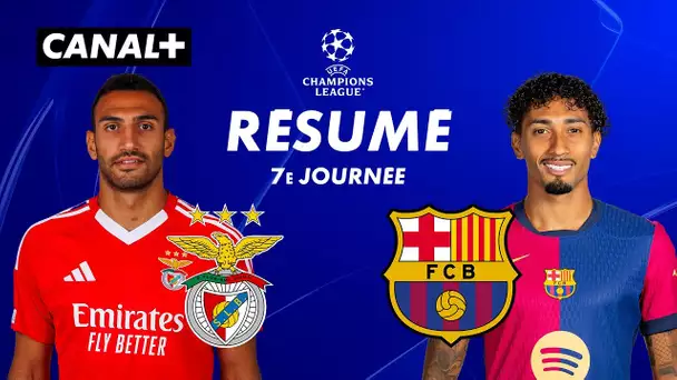 Le résumé du MATCH FOU entre Benfica et Barcelone - Ligue des champions 2024-25 (J7)