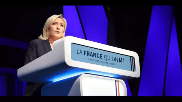 Présidentielle : en Gironde, Marine Le Pen critique les écologistes, ces «talibans de la verdure»