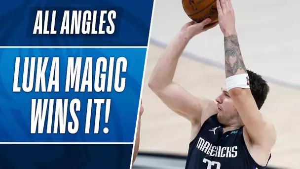 All-Angles: Luka's GAME-WINNER vs Boston!