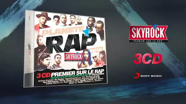 La compilation Planète Rap 2019 dans les bacs !