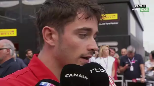 Charles Leclerc : "Jamais une course avec autant de pression"