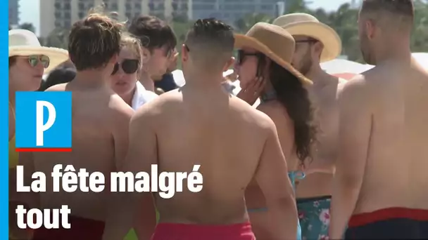 Coronavirus : en Floride, les plages bondées pour le « Springbreak »