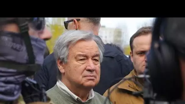 Antonio Guterres en visite en Ukraine : "J'appelle la Russie à accepter de coopérer avec la CPI"