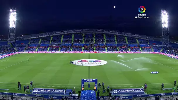 Calentamiento Getafe CF vs C.A. Osasuna