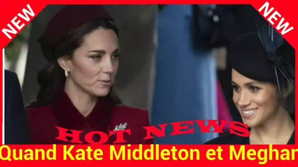 Quand Kate Middleton et Meghan Markle partagent un moment de complicité… loin des caméras