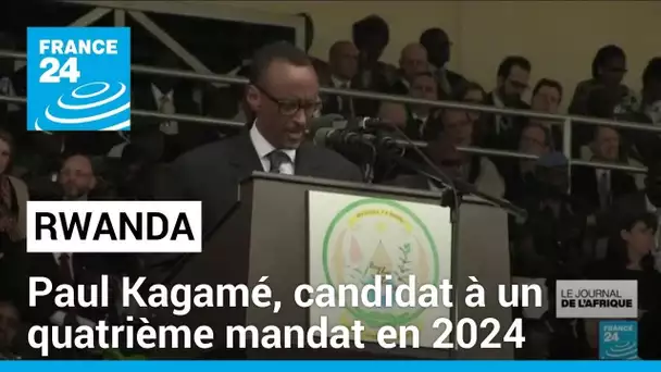 Rwanda : Paul Kagamé, candidat à un quatrième mandat en 2024 • FRANCE 24