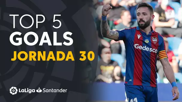 LaLiga TOP 5 Goles Jornada 30 LaLiga Santander 2021/2022