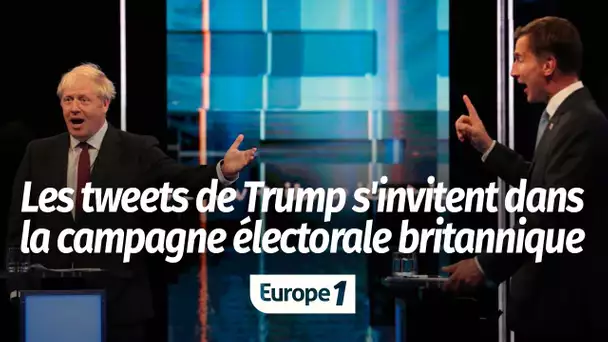 Fuites diplomatiques : les tweets de Donald Trump s’invitent dans la campagne électorale britannique