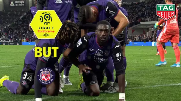 But Yaya SANOGO (15') / Toulouse FC - Olympique Lyonnais (2-3)  (TFC-OL)/ 2019-20