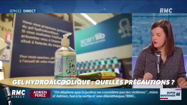 Gel hydroalcoolique: La vigilance est de mise, son utilisation demande quelques précautions