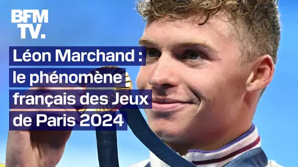 Qui est Léon Marchand, le phénomène français des Jeux de Paris?