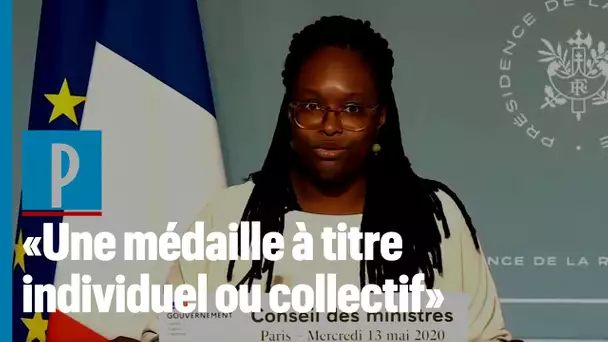 Sibeth Ndiaye annonce "une médaille de l'engagement" pour les personnes engagées dans la lutte con