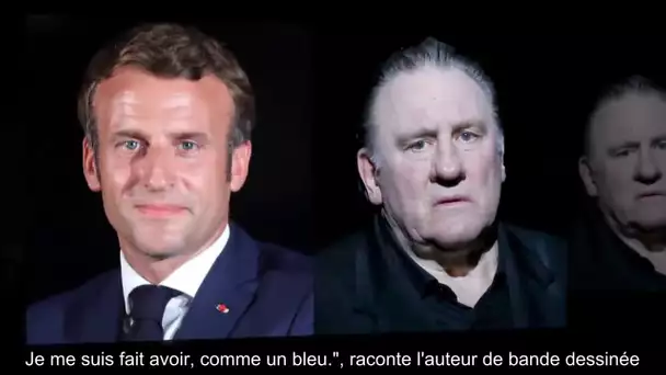 ✅  Emmanuel Macron et Gérard Depardieu : cette anecdote cocasse