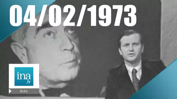 24 Heures sur la Une du 4 février 1973 - Transplantation cardiaque réussie en France  | Archive INA