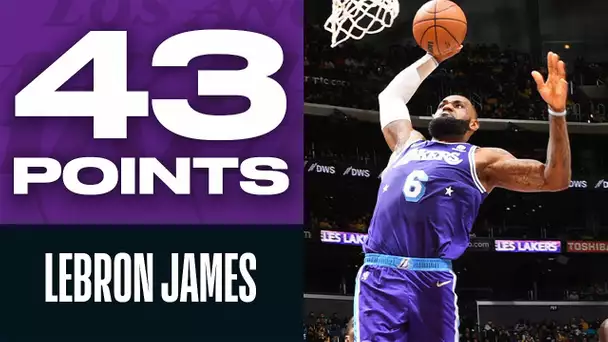 LeBron James DOMINANT Performance Against Trail Blazers!