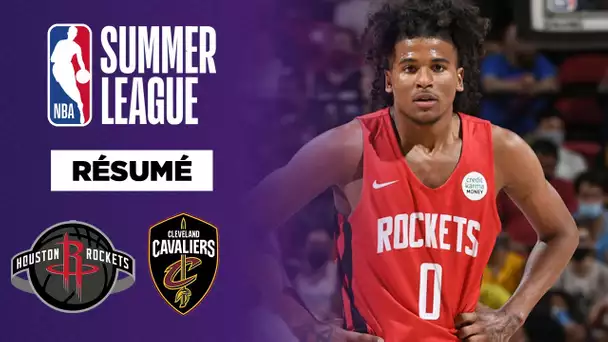 🏀 NBA Summer League - Résumé : Avec 23pts pour Jalen Green, Houston l'emporte face à Cleveland