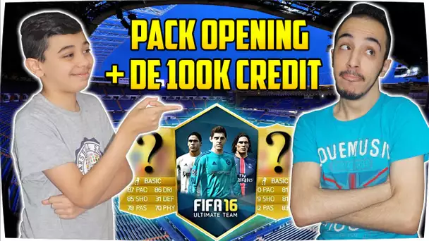 FUT 16 - PACK OPENING RARE PLAYERS AVEC MOMO + DE 100K DE CRÉDITS